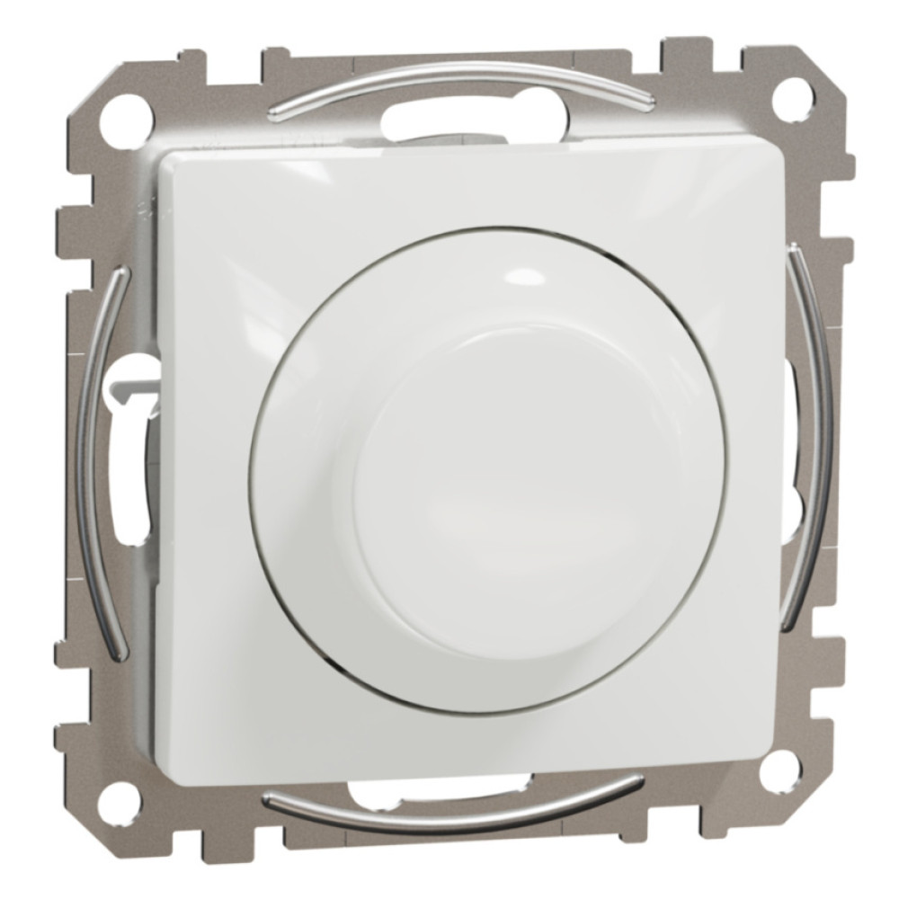 Світлорегулятор універсальний LED поворотний Schneider Electric Sedna Design Білий SDD111502